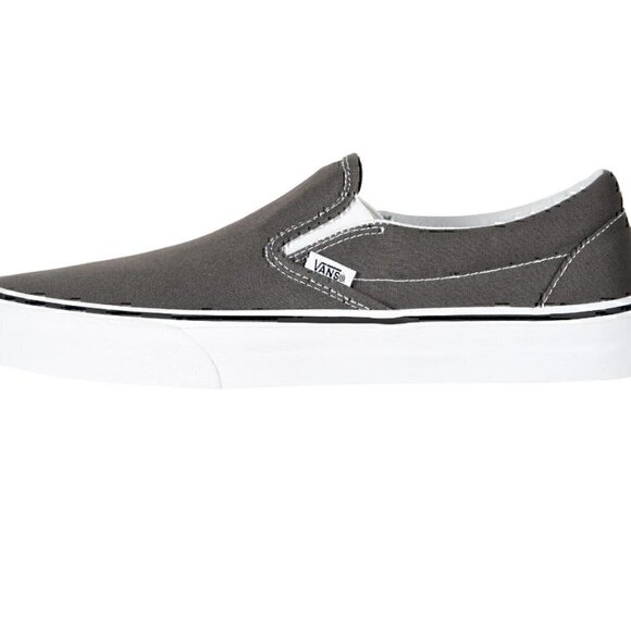 Lightly Worn Size 11 Gray Vans Sneakers - Picture 3 of 9